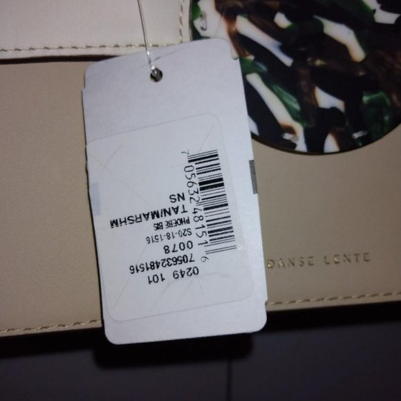 SAKS FIFTH AVE. DANSE LENTLE SHOULDER PURSE - Picture 5 of 6